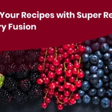 Premium spray dried super red berry powders from Vinayak Ingredients, offering health benefits for food and beverage innovations.