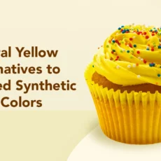 Natural yellow food color from Vinayak Ingredients under the ECOCOL brand, plant-based alternative to synthetic yellow dyes