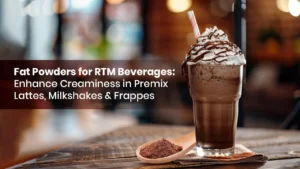 Vinayak Ingredients fat powders for RTM beverages in USA.
