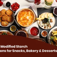 Modified starch for crispy snacks in food manufacturing by Vinayak Ingredients USA