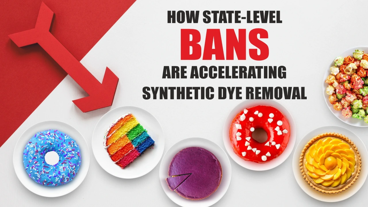 Natural food color additives replacing synthetic dyes in food industry