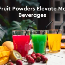 Image of Natural fruit powders for beverages adding real fruit flavor and color