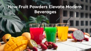 Image of Natural fruit powders for beverages adding real fruit flavor and color